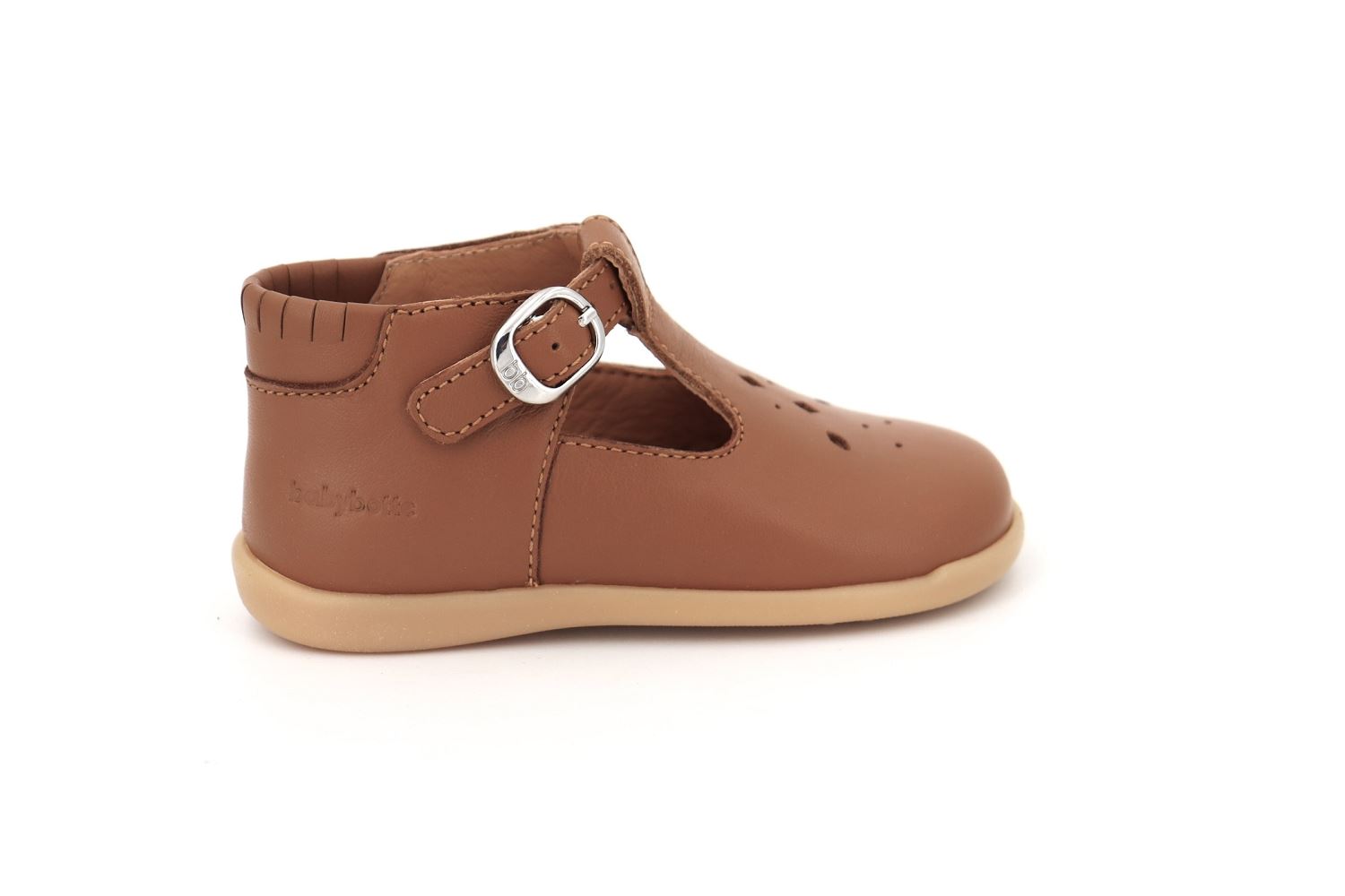 babybotte-105wtj-1.jpg Rue de la Chaussure | Babybotte babies paris marron fille – Image 1