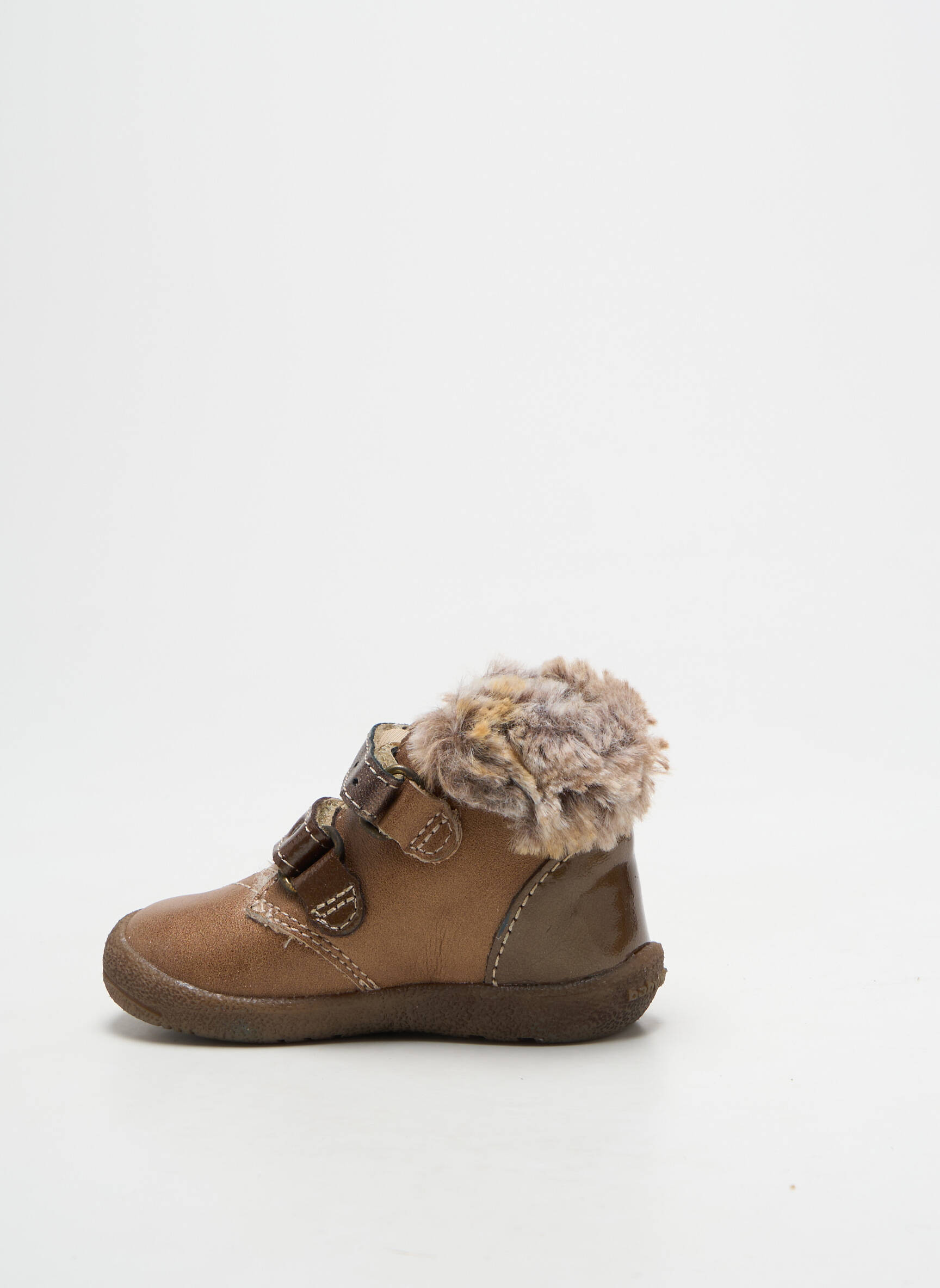 babybotte-659hqk-1.jpg Bottillons Matière Lisse Marron Babybotte Fille 2711556 marron | Modz – Image 1