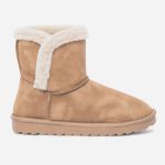 Boots camel fourré