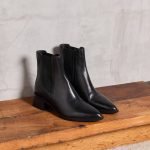 Boots noires pointues Luna