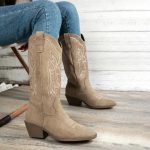 Botte Cowboy Tombi Taupe