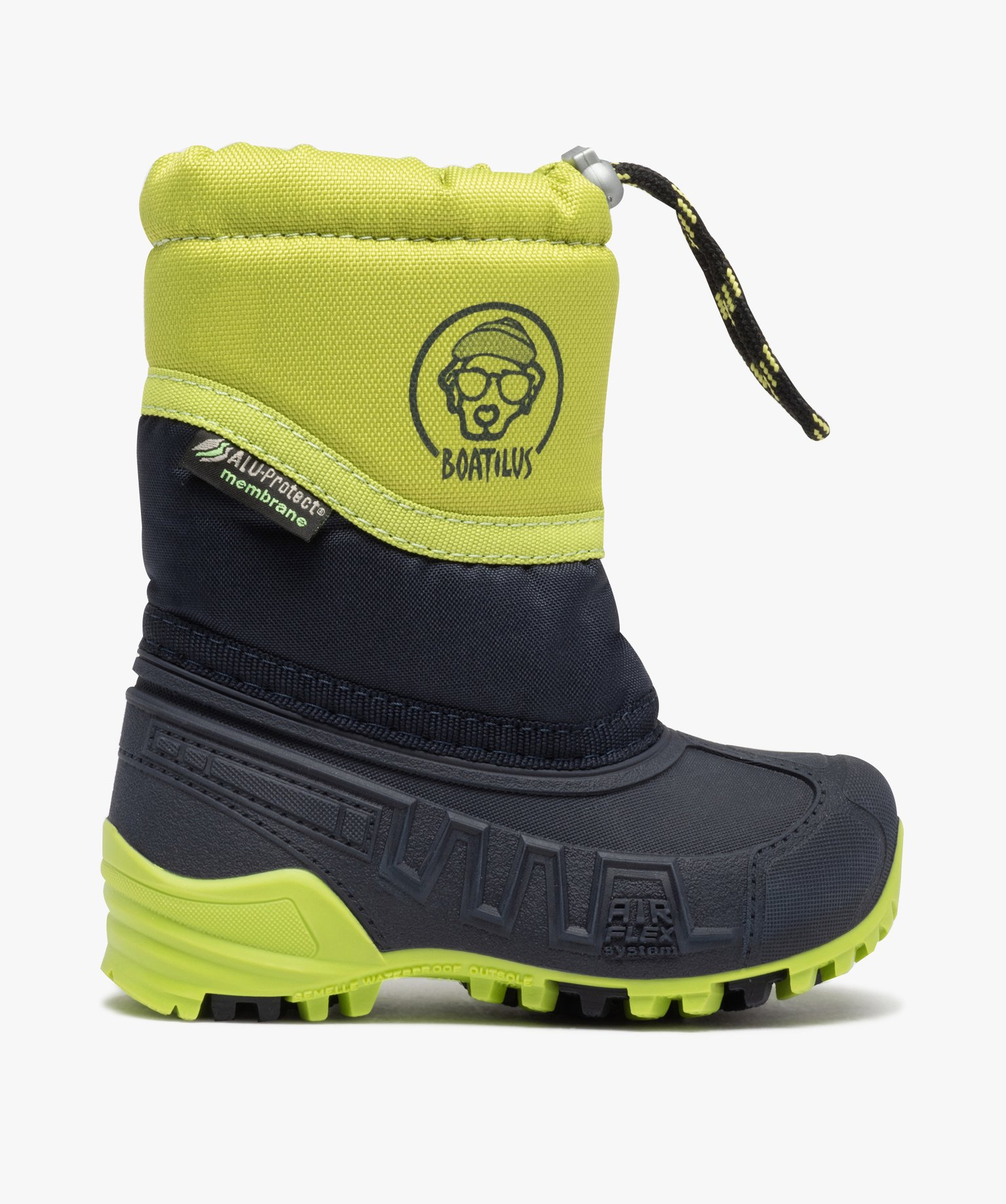 botte-de-neige-414rrc-1.jpg Bottes de neige enfant étanches Boatilus noir | GEMO – Image 1