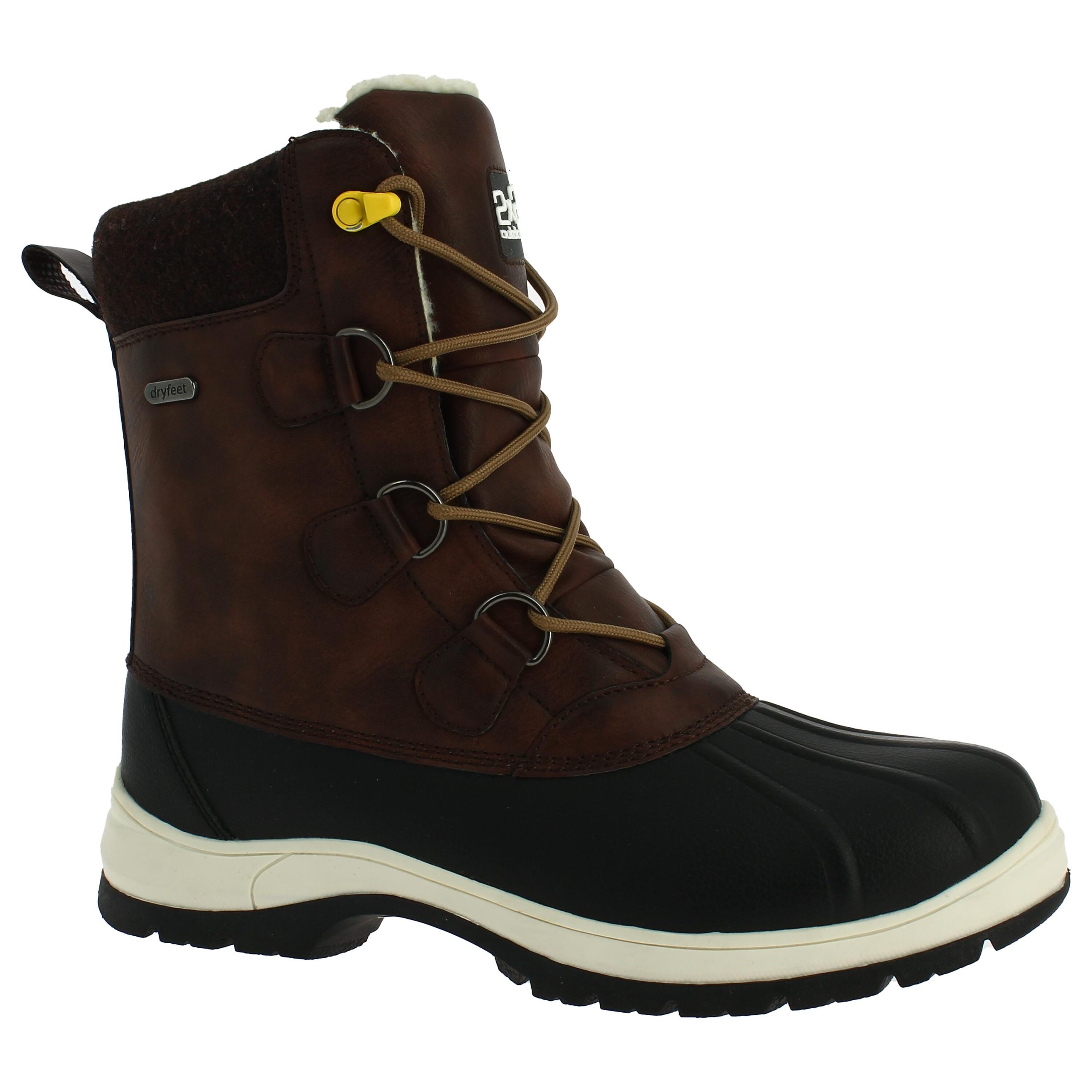 botte-de-neige-homme-001yhe-1.jpg BOTTES DE NEIGE CHAUDES IMPERMÉABLES DE RANDONNEE 2*2 WILLOW HOMME – Image 1