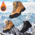 LIANGTUOHAI Bottes Neige Homme Antidérapante À Semelle Épaisse Légères Et Respirantes Chaussures De Travail Bottes De Loisirs Utility Bottes De Neige Fourrées Chaude Confortable Boots De Sport : Amazon.fr: Mode