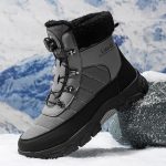 Acheter Mode Homme Extérieur Bottes Imperméables Chaussures de Sport Bottes de Neige Bottes de Randonnée Bottes Hiver Chaudes pour Homme | Joom