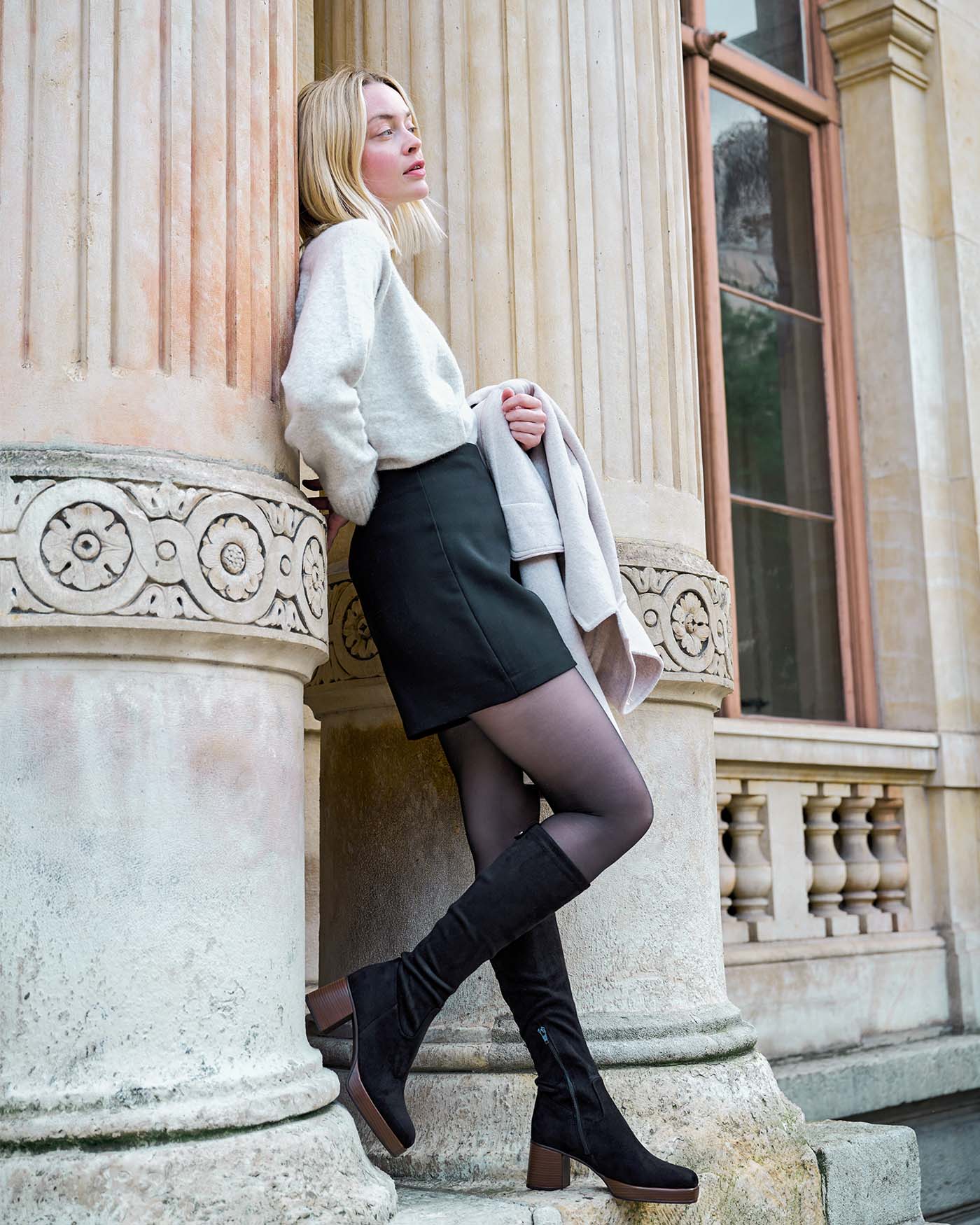 botte-pour-femme-301jev-1.jpg Bottes à talons et bouts carrés Pola | Diana | Adige Chaussures – Image 1