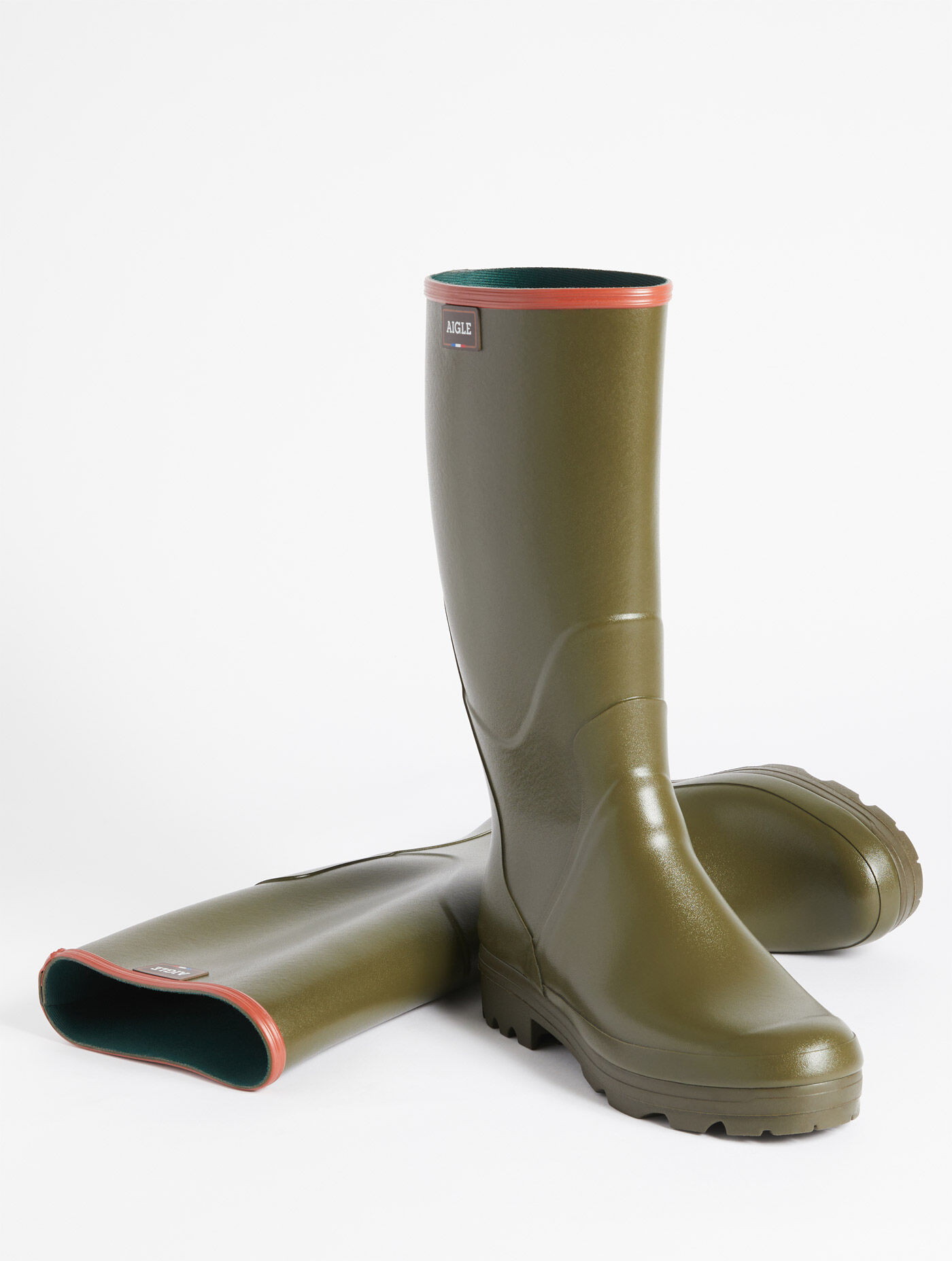 bottes-aigle-976qyx-1.jpg Botte professionnelle Chambord Kaki | AIGLE – Image 1
