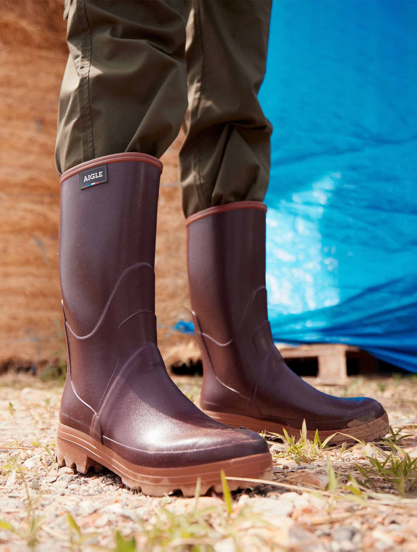 bottes-aigle-femme-023jzp-1.jpg Botte professionnelle Chambord Bordeau | AIGLE – Image 1