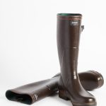Botte professionnelle Terra ajustable renfort Kevlar Marron | AIGLE
