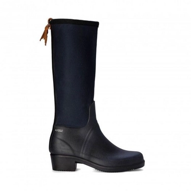 bottes-aigle-femme-707vgm.webp Bottes de Pluie Aigle Miss Juliette Duo Femme Marine | Bottespluie – Image 1