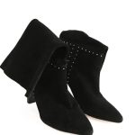 Bottes en daim noires