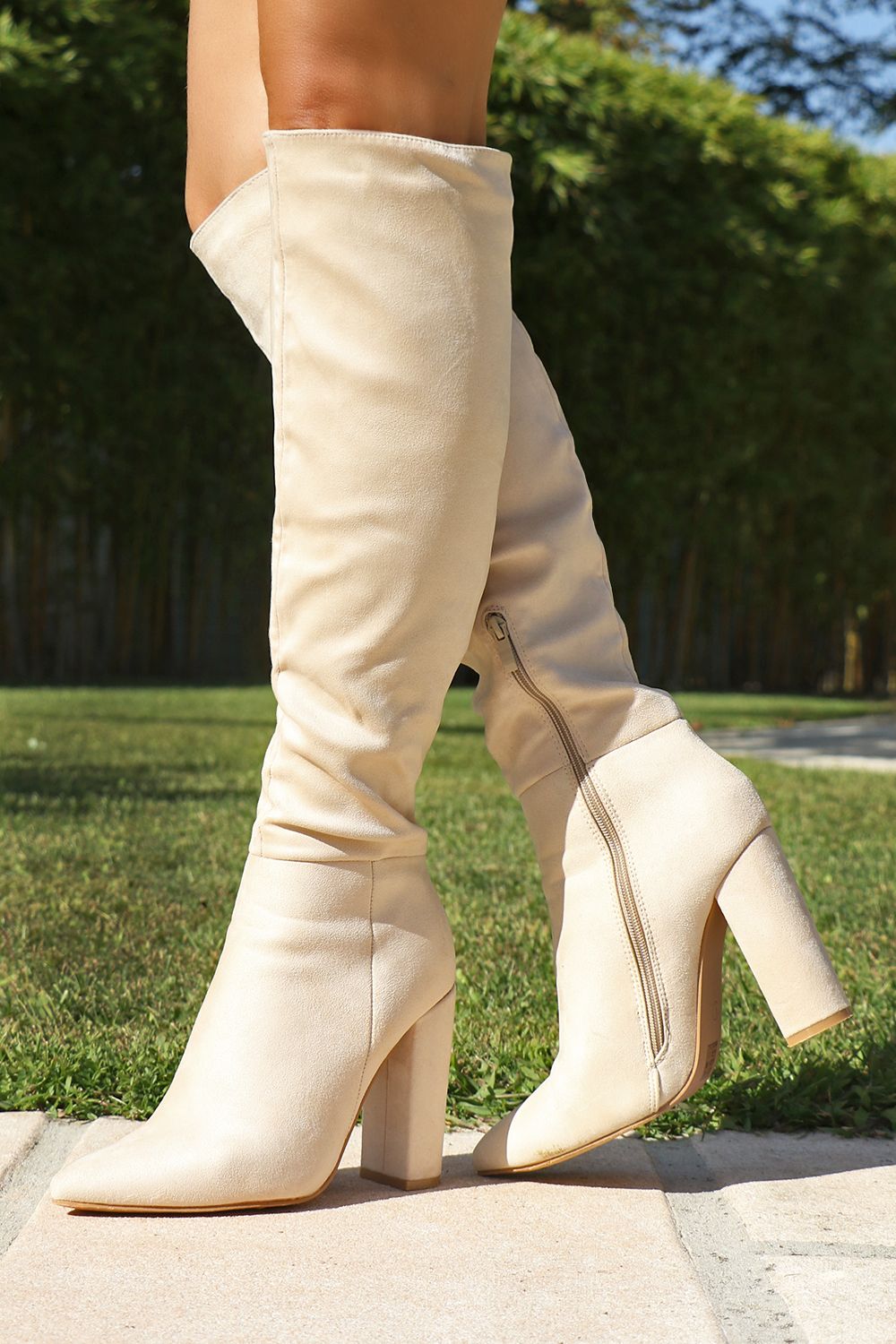 bottes-beige-femme-273dza-1.jpg Bottine Cuir Cdiscount Bottine Basse Plate Femme Bottes Beige Femme – Image 1