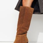 Bottes en cuir Femme Camel