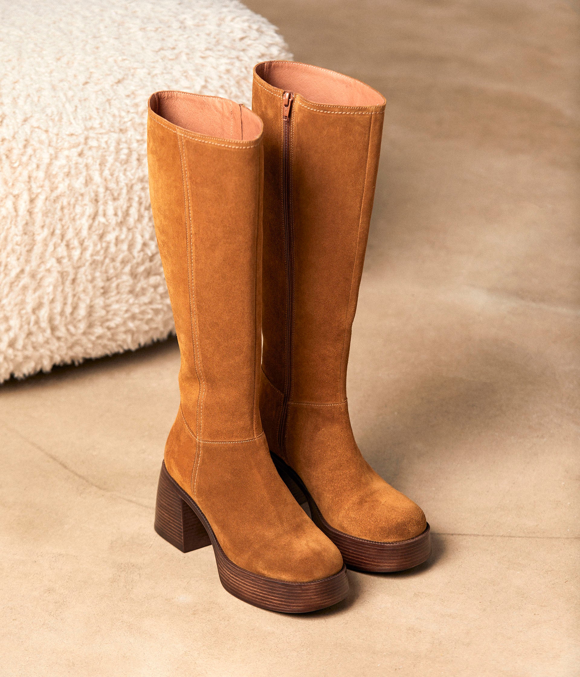 bottes-camel-femme-694cay-1.jpg Bottes talon camel Alysea | Mellow Yellow Femme | Mellow Yellow – Image 1