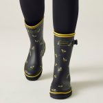 Bottes en caoutchouc Amelia pour femme | Noir