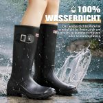 Bottes Caoutchouc Femme, Original étanche Antidérapant Chaussures De Travail（Noir，36 EU） | Leroy Merlin
