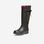 BOTTES FEMME RESISTANTES CAOUTCHOUC 520 MARRON