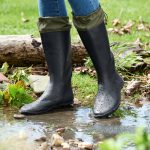 Bottes en caoutchouc pliables