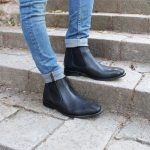 Chelsea boots cuir noir