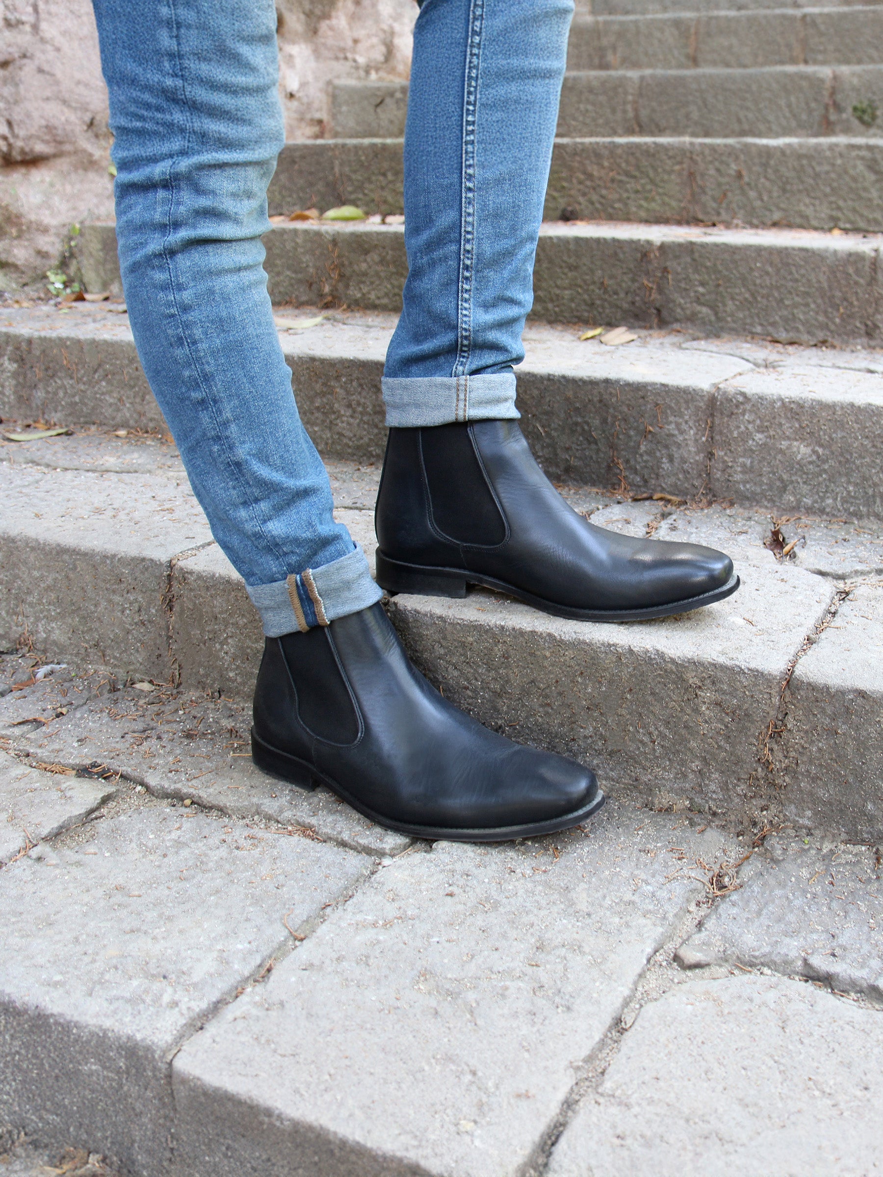 bottes-chelsea-673cia-1.jpg Chelsea boots cuir noir – Image 1