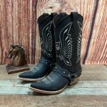 Women Western POINTED Snipped Toe Cowgirl Boots Leather embroidered Bota Vaquera | eBay