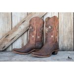 BOTTE WESTERN FEMME STARS & STRIPES