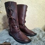 Bottes médiévales cuir Perceval