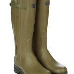 Bottes Chasseur doublées cuir homme vert vierzon Le Chameau