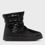 Boots de neige en textile avec doublure chaude femme Follow Me