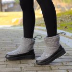 Bottes Neige Femme Pois Tendance Hiver | Coccinelle Paradis