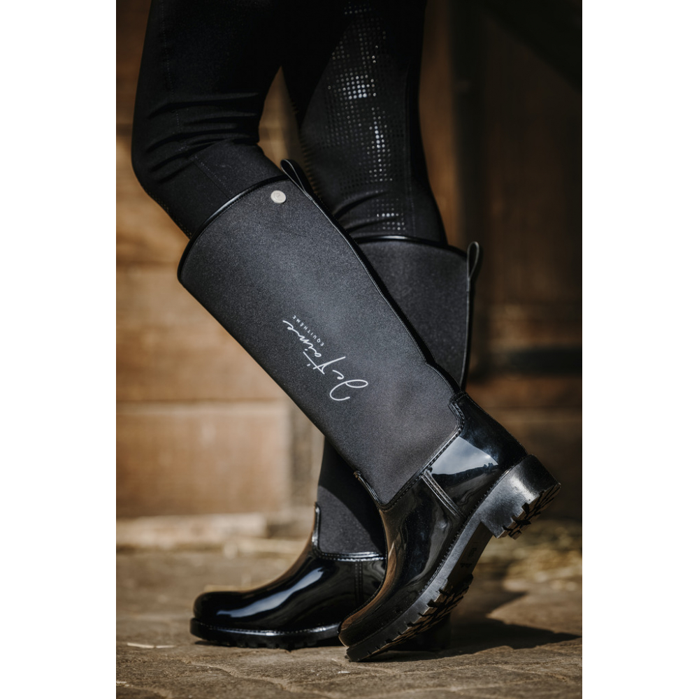 bottes-de-pluie-femme-576krz-1.jpg Bottes de pluie EQUITHÈME Je t'aime PADD BOTTES SYNTHÉTIQUES PADD – Image 1