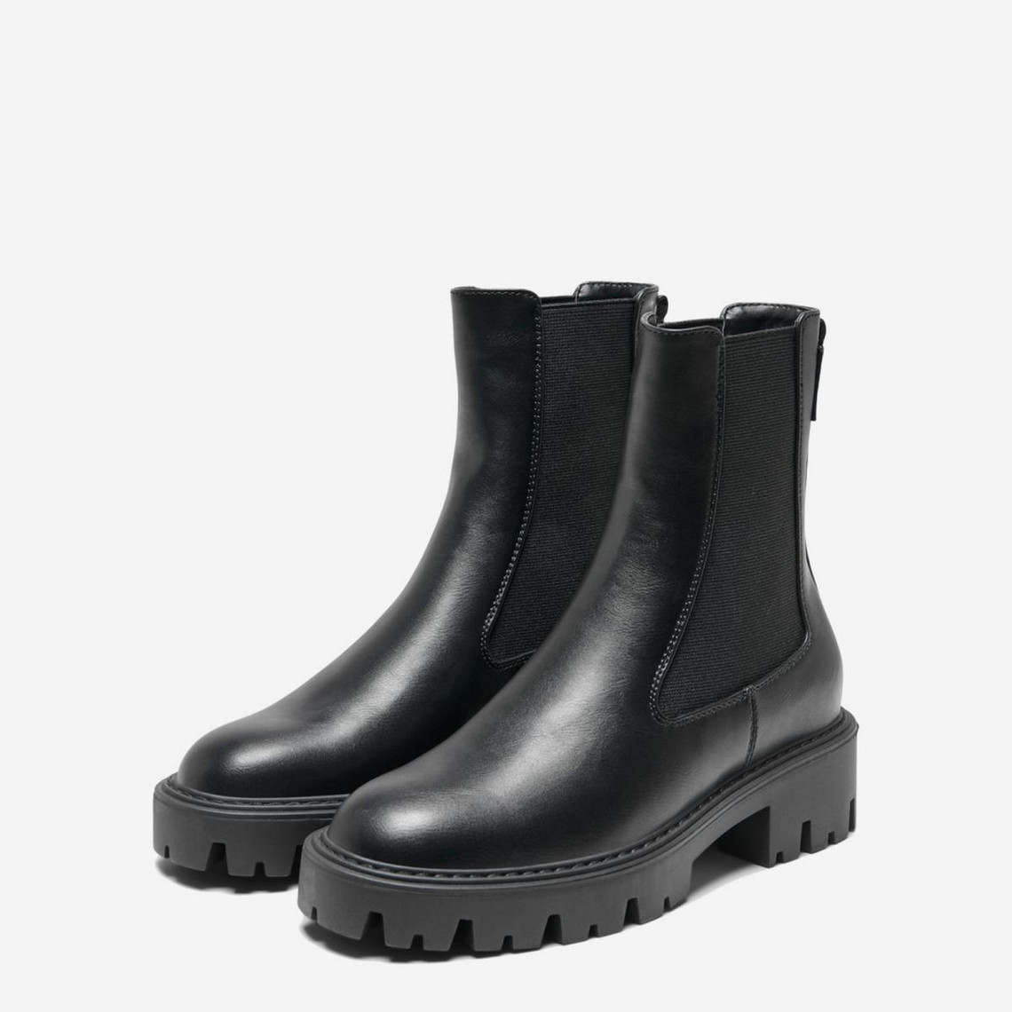 bottes-femme-324jbz-1.jpg Bottes femme Bout en amande noir Demi Only | 3 SUISSES – Image 1