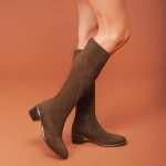 Bottes femme stretch marron | Diana | Adige Chaussures