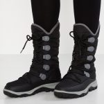 Générique Bottes Neige Femme Imperméables Chaudes Bottines Après Ski Fourrées, Antidérapantes, Grand Froid 20°C,