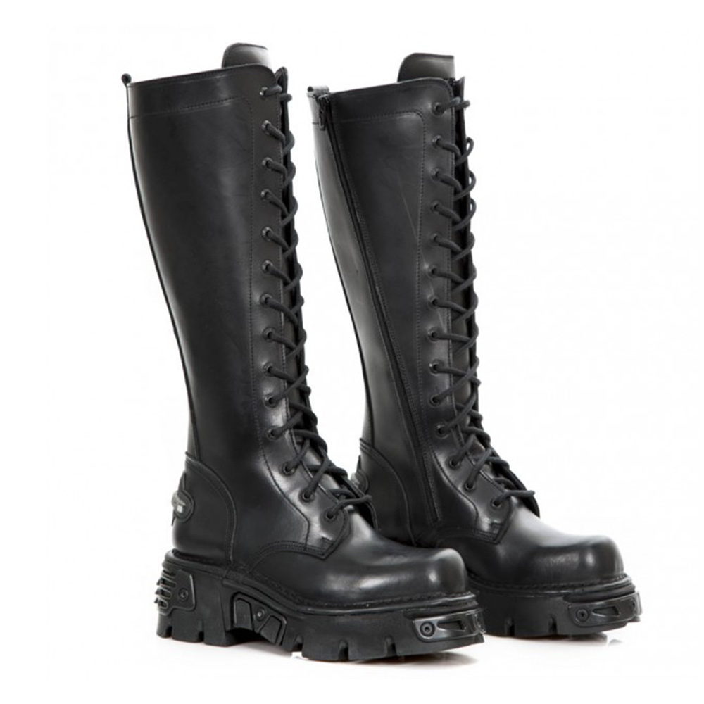 bottes-hautes-046xay-1.jpg 'Bottes hautes' Noir New Rock M 235 C7 1 – Image 1