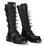 'Bottes hautes' Noir New Rock M 718P C2