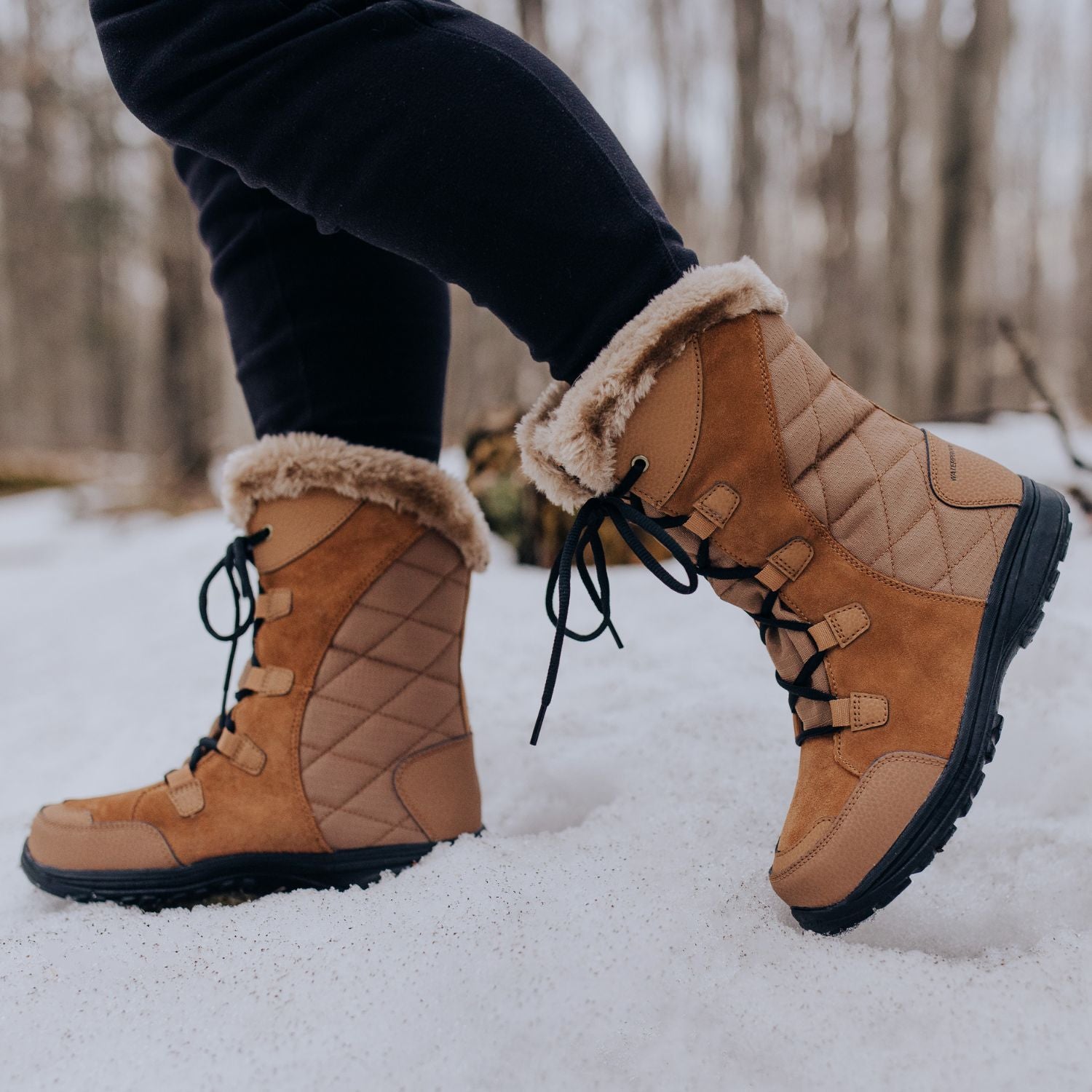 bottes-hiver-114uvv-1.jpg Meilleures Bottes Botte Hiver Chaude Pour Femme Bottes D'hiver Confortables Pour Femmes Sportive Plus – Image 1