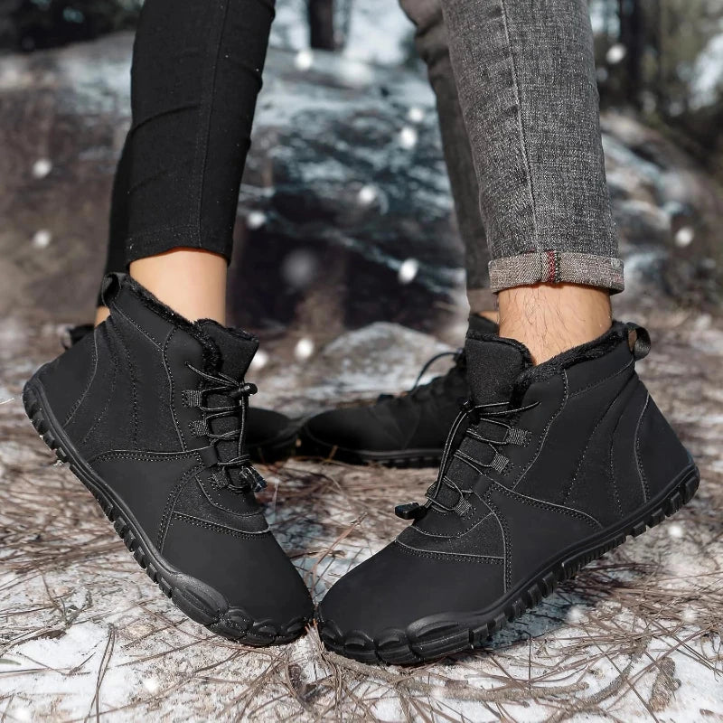 bottes-hiver-168dke-1.jpg Bottes Chaudes Pieds Nus – Confort Hiver pour Hommes & Femmes – Image 1