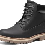 Bruno Marc Botte Homme Classique Bottes Décontractées pour Hommes avec Doublure Respirante Légère et Confortable,Size 43,Noir,SBSB226M 1 : Amazon.fr: ...