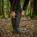 Botte GRAND VENEUR Marron pour Homme en Caoutchouc Marron Chasse Rouchette