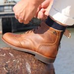 Homme Bottes 100% En Cuir À La Main Casual Élégant Bottes & Chaussures pour Hommes Oxford Style Marron Vintage Haute Qualité Moto Café Racer Etsy France