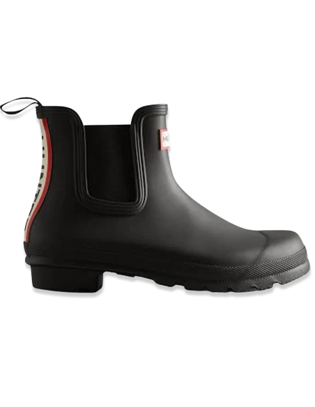 bottes-hunter-femme-100ezi.png hunter Bottines de pluie femme Elastic Chelsea Boot Dk Olive | Hylton.fr – Image 1