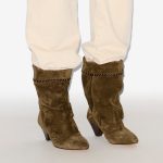 BOOTS DALBY Femme bronze | ISABEL MARANT Site Officiel