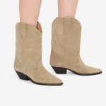 Bottes Duerto Femme taupe | ISABEL MARANT Site Officiel