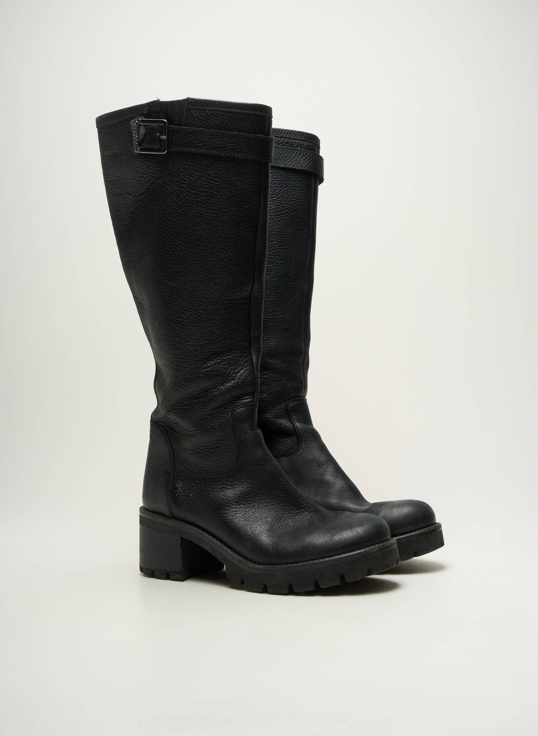 bottes-jonak-942idx-1.jpg Bottes Tissage Satiné Noir Jonak Femme 2603970 noir00 | Modz – Image 1