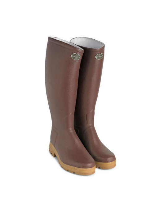 bottes-le-chameau-403joo-1.jpg Bottes Saint Hubert Le Chameau marron Homme – Image 1