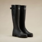 Bottes Vierzon pour femmes doublées jersey Noires