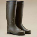 Bottes Country Cross pour hommes doublées jersey Vert Chameau