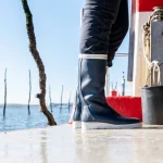 Bottes en Caoutchouc Le Chameau Marinord Evo Neoprene Lined Boot Marine | Bottespluie