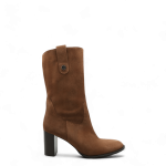 Bottes mi hautes marron femme | Bingo | Adige Chaussures